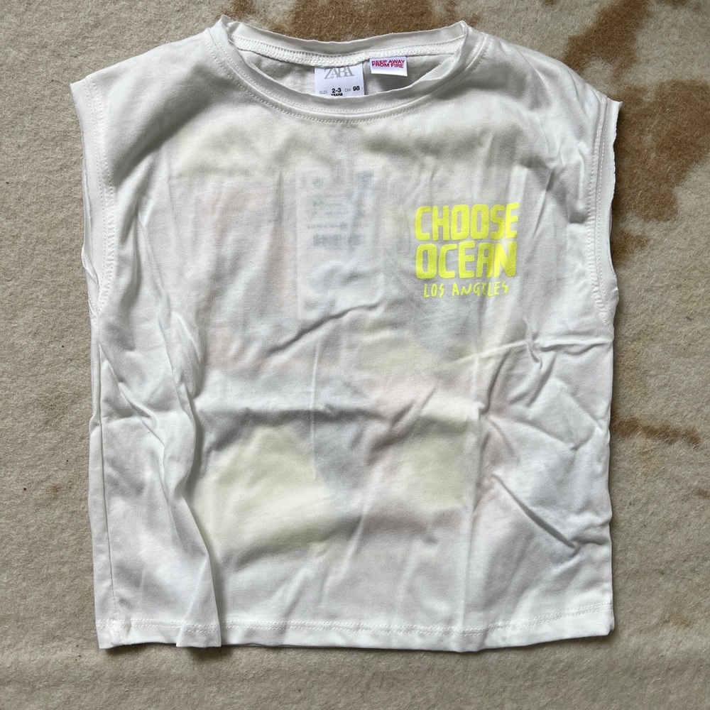 FLUORESCENT PRINT T-SHIRT